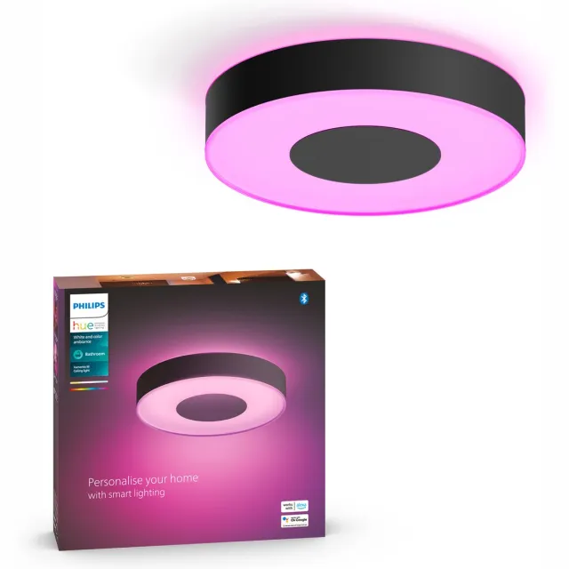 Philips Hue Plafondlamp Xamento Zwart ⌀38cm 33,5w