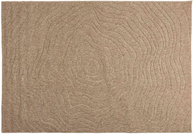 vidaXL Binnen- - en - buitenkleed - AGIRA - Naturel - 170 - x - 120 - cm - Polyester