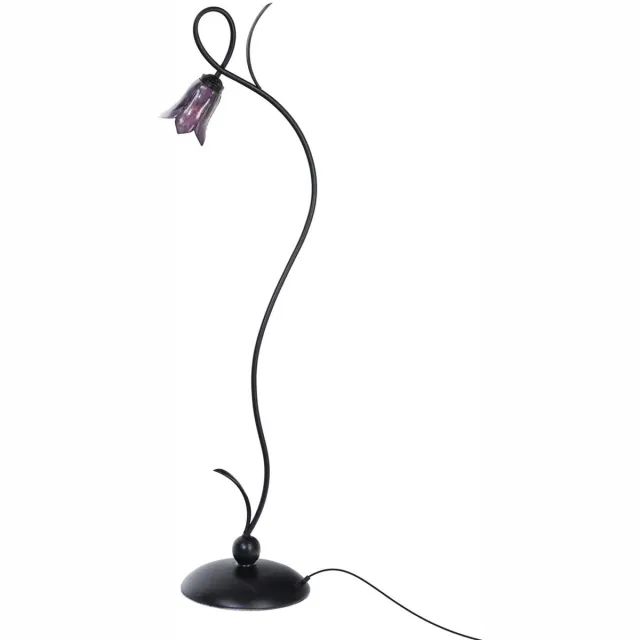 Coloured by Art Tiffany Vloerlamp Lovely Gentian Purple - Art Deco Trade Paars
