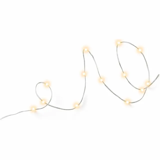 Stegger Kerstverlichting op batterij - Kerstlampjes - Lichtjes op batterij - 60 led warm wit - 295 cm - STEGGER