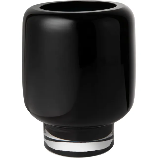Element Accessories Luxueuze vaas, LENTE SOLDEN -18%, Modernistisch retro stijl - extra dik puur hoogwaardig glas - Belgisch Merk - Element Accessories: ZADAR lichtblauw, zilverblauw