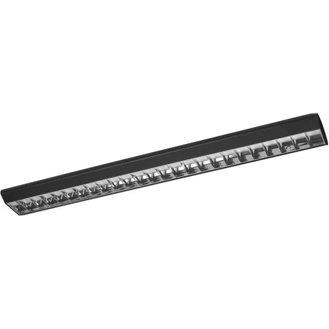 Osram Office Line Grid Curve LED kantoorlamp, 1,2 m, 40 W, 4000 lm, 4000 K, UGR Zwart
