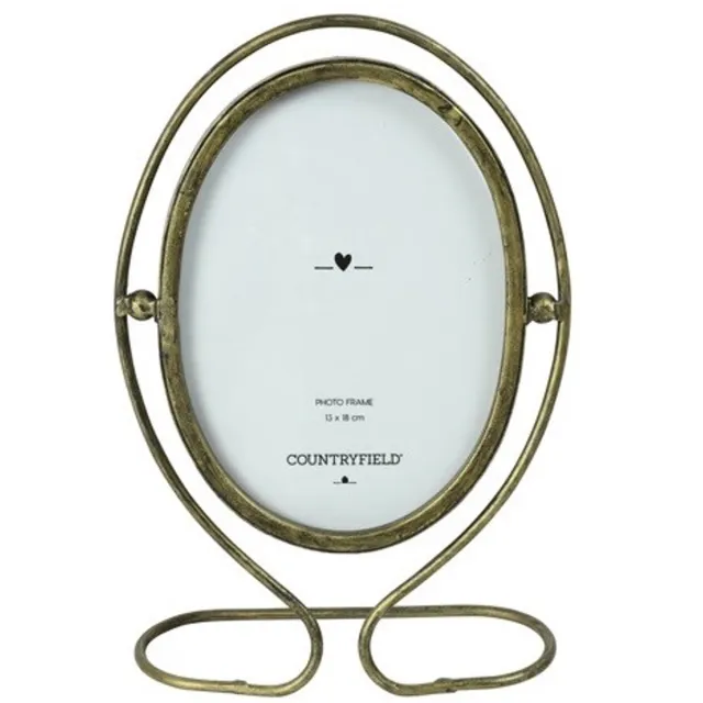 Countryfield Fotolijst - Geka - messing - L16,8B7H25,3CM
