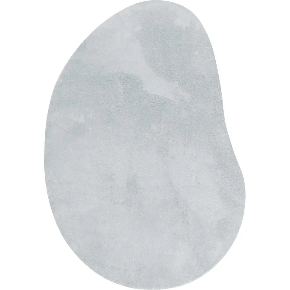 vidaXL Tapijt HUARTE Grijs 100 x 200 cm Polyester