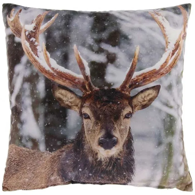 Kussen Reindeer Print Dessin 3