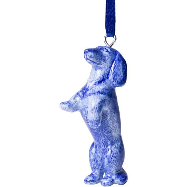 Heinen Delftsblauw Kerstornament Nhaan - Janny van der Heijden - Heinen Delfts Blauw.