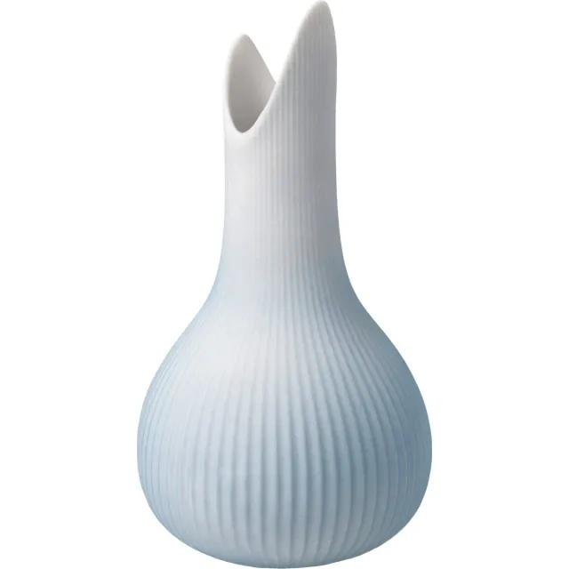 Goebel Studio 8 | Vaas Raindrop Ice | Porselein - 15cm ice 15