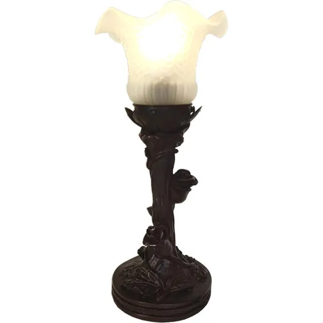 Lumilamp Bureaulamp Ø 12x31 cm Wit Polyresin