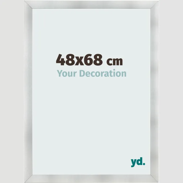 yd. Your Decoration - Fotolijst 48x68 cm - MDF - Aluminium Geborsteld - Pisa