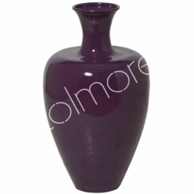 Colmore Vaas Colmore - donkerpaars emaille 20x20x36