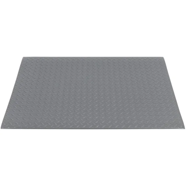 base + Anti vermoeidheidsmat Economic Diamond 60x90cm Grey Grijs