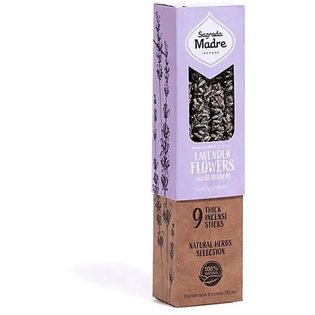 Sagrada Madre Kruidenwierook Lavendel Olibanum - 38g