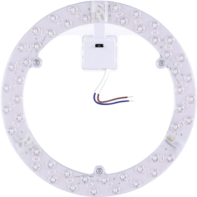 STRÜHM ARENA LED Module - CCT - Aanpasbare licht kleuren - 2900K/4100K/6400K - 24w - 2920 Lumen - Vervanger binnen kant van plafondlamp - met magneet - Dia. 240mm wit