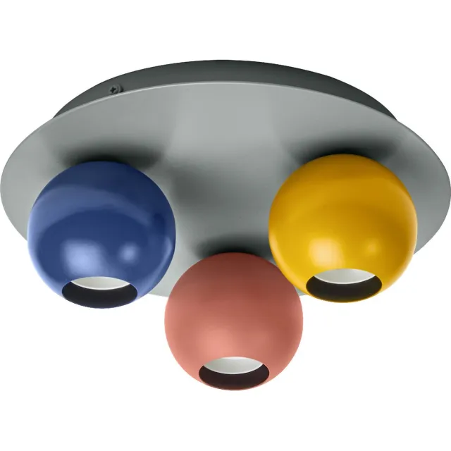 LEDVANCE Decor Bubble Plafondlamp 3XE27 Multicolor Veelkleurig
