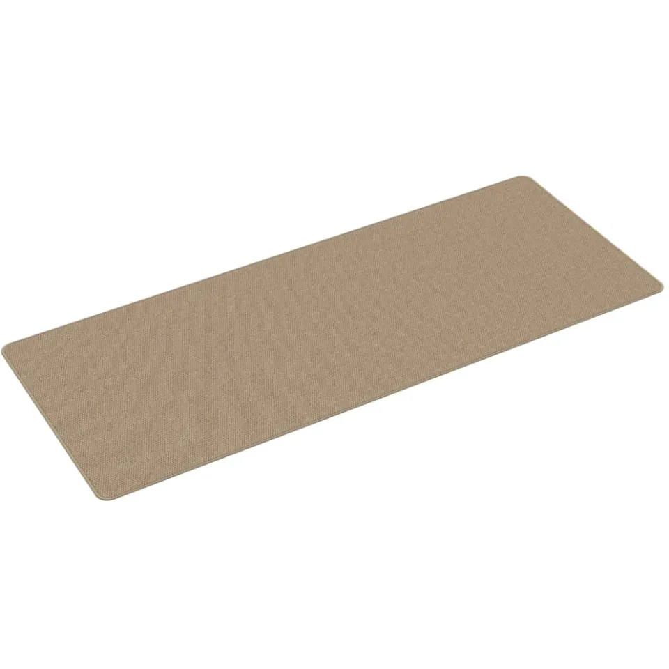 vidaXL Tapijtloper 80x200 cm sisal-look zandkleurig, foto 3