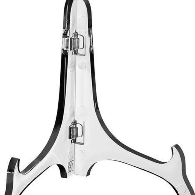 VKF Renzel Kalmia Bordenstandaard - Presentatiestandaard - Transparant - 120 mm