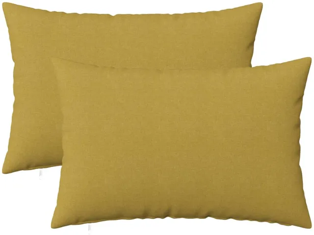vidaXL Dekenkussen - 2 - st - HEERLEN - Lichtgroen - 40 - x - 60 - cm - Stof