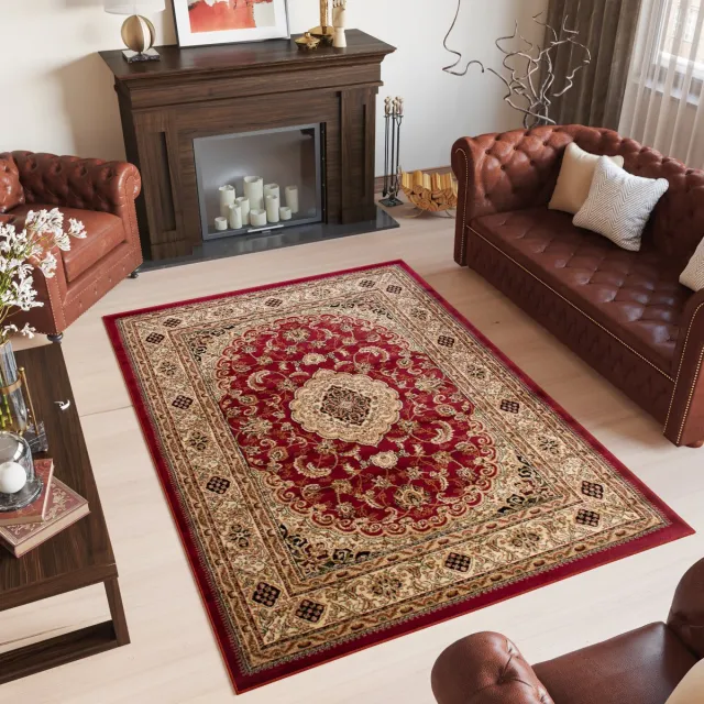 Tapiso Yesemek Vloerkleed Perzisch Bloemen Oosters Tapijt Rood 2