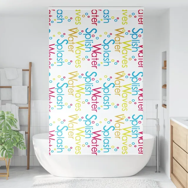 vidaXL Doucherolgordijn met cassette 120x240 cm stofbreedte 116 cm Meerkleurig