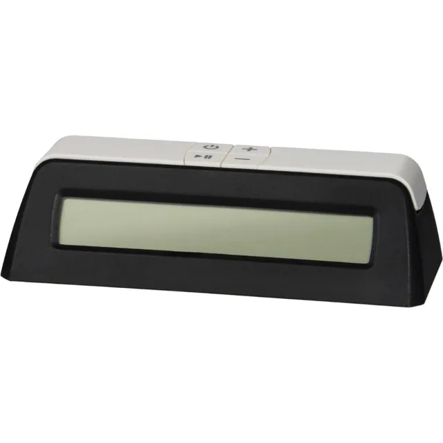 Savi Schaakklok - Schaak Klok Zwart - Digitale Klok – Zwart - 6cm x 16cm x 5cm