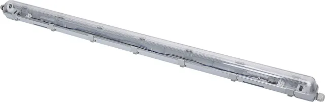 Velvalux LED Waterdichte TL Armatuur - Velvalux Strela - 120cm - Enkel - Koppelbaar - Waterdicht IP65 Grijs