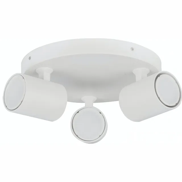 KOSILUM Lima - Plafondlamp - Wit - Aluminium