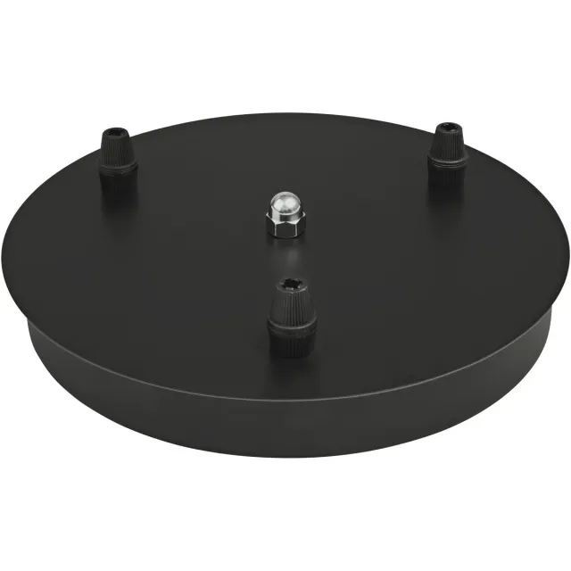 Osram Vintage 1906 PenduLum montage accessoires voor 3 hanglampen, in zwart gemaakt van aluminium, voor woonruimtes en bars