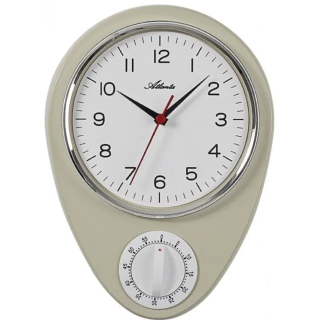 Atlanta Unisexhorloge 6114-0 Wit
