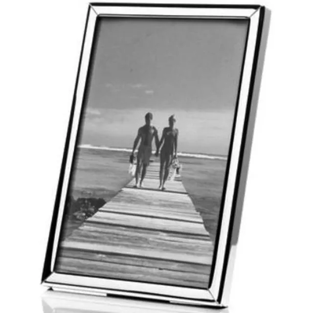 Alle lijsten Verzilverde Fotolijst voor foto formaat 5x8cm