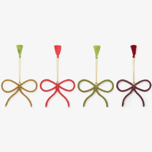 Sissy-Boy kerststrik (set van 4) Multi