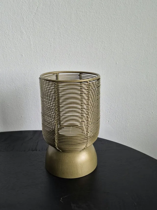 LUMERO LIGHTING Lumero Goud Kaarshouder 15cm Waxinelichtje Decoratie