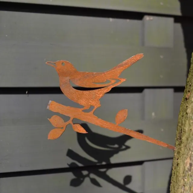Birdwise metalen Merel Metaal