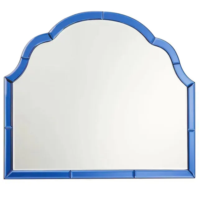 Milton & Oldbrook Wandspiegel 60 x 50 cm Montana Blauw