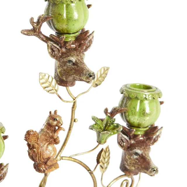 Light & Living Kandelaar SORYN - 29.5x12.5x44 cm - Groen