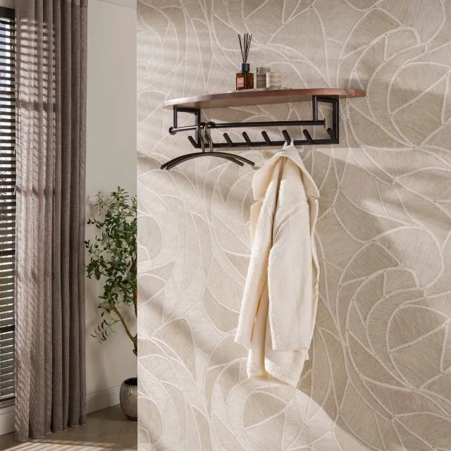 Hoyz Collection Kapstok Veya - Bruin - 30x100x20 cm