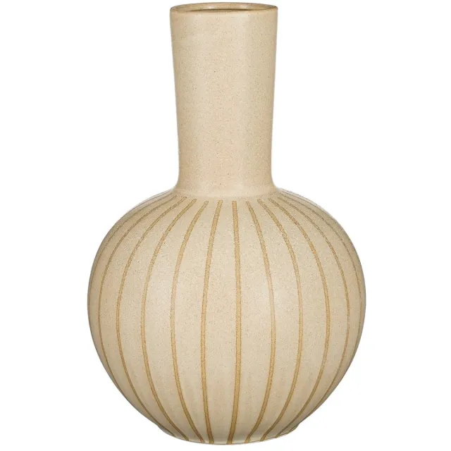 Mica Decorations Holm Vaas - H52 x Ø34 cm - Keramiek - Crème