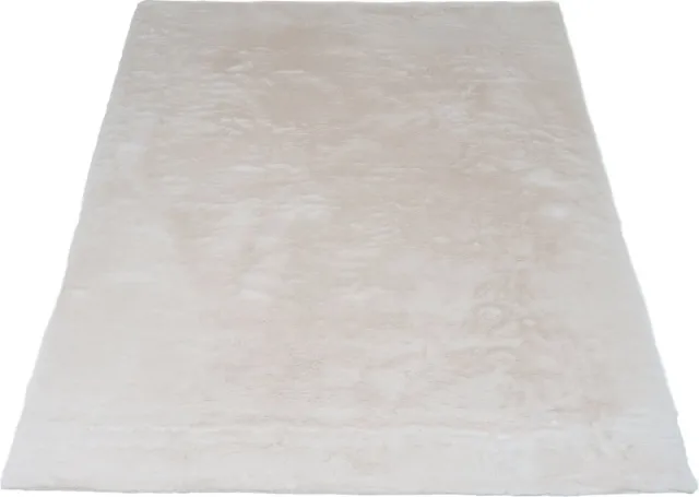 Veer Carpets Vloerkleed Morbido Ivory 2810 – 200 x 280 cm - Extra Hoogpolig Fluffy Vloerkleed in Scandinavische / Hotel Chique Stijl Wit