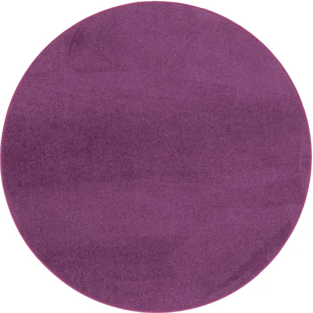 Snapstyle Vloerkleed Trend Velours Joy Rond Paars