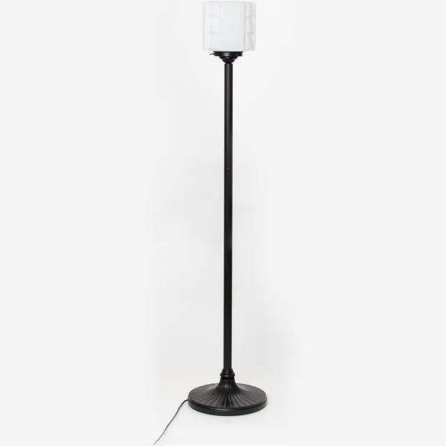 Coloured by Art Vloerlamp Expressionisme Moonlight - Art Deco Trade Zwart