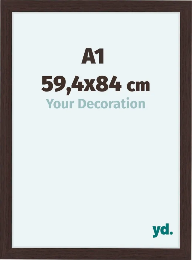 yd. Your Decoration - Fotolijst A1 59,4x84 cm - MDF - Eiken Donker - Como