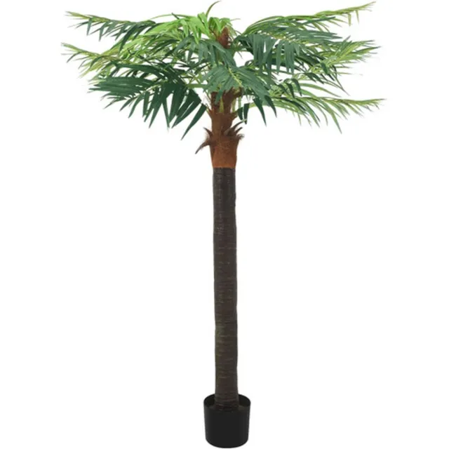 vidaXL Kunstboom - met - pot - phoenixpalm - 215 - cm - groen