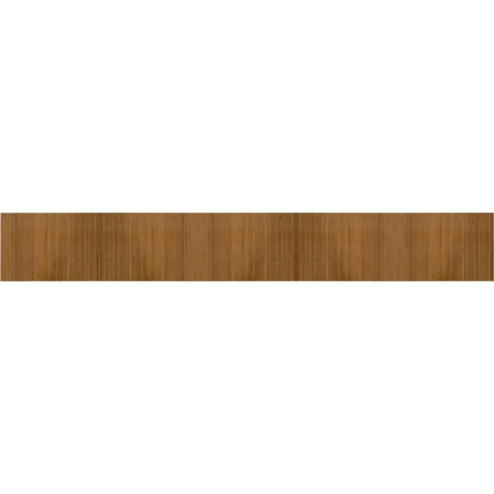 vidaXL Vloerkleed rechthoekig 70x500 cm bamboe bruin, foto 3