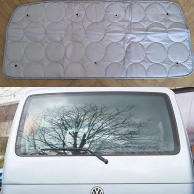 geschikt voor volkswagen t4 Raamisolatie Geschikt voor Volkswagen T4 Raamisolatie deken voor achterklep VW T4 ook voor Multivan, California, Caravelle grijs