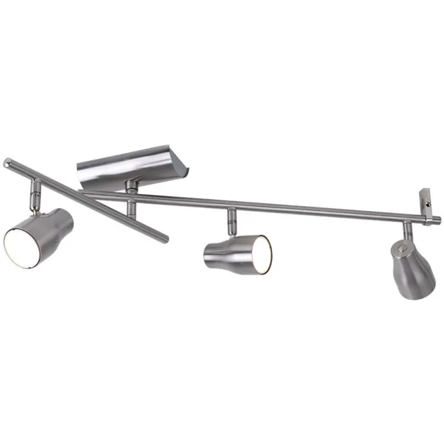 EGLO Hoogwaardige plafondlamp spot zwenkbaar beweegbare verlichting EGLO 89393 zilver