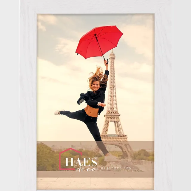 HAES deco Houten fotolijst Paris wit voor 1 foto formaat 20x30 - SP001213