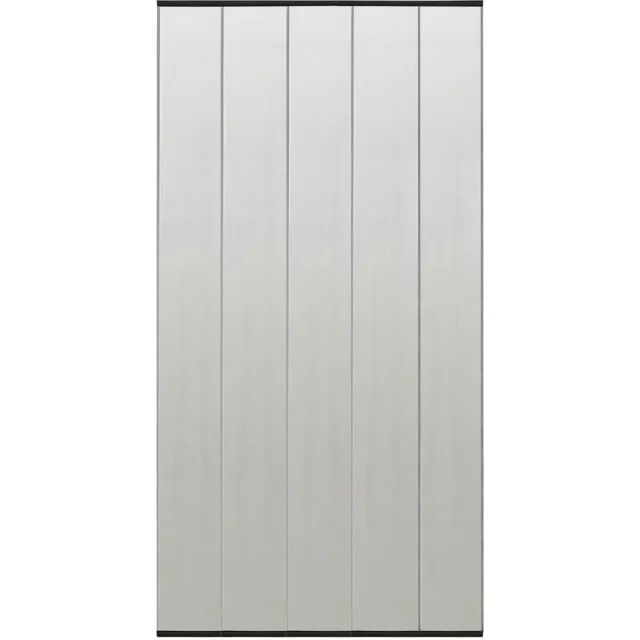 vidaXL Vliegengordijn 5-delig 120x240 cm mesh zwart