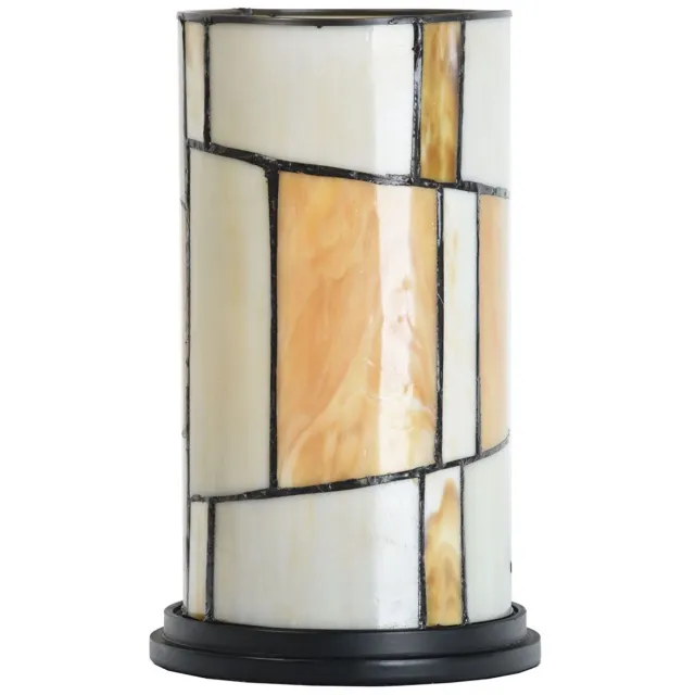 Coloured by Art Tiffany Windlicht Roundabout - Art Deco Trade Oker