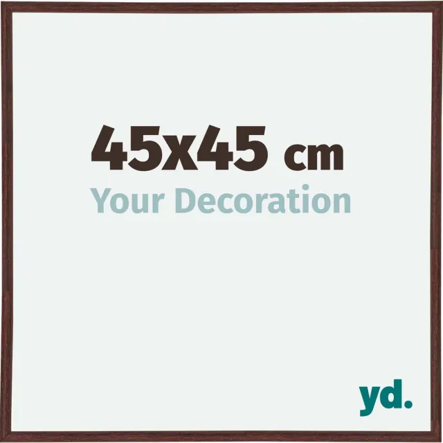 yd. Your Decoration - Fotolijst 45x45 cm - Kunststof - Bruin - Annecy