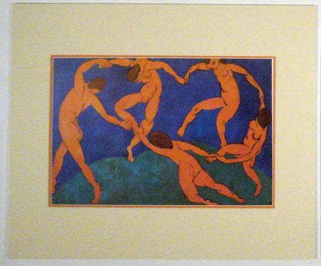 Catch Projecten Poster in dubbel passe-partout - Henri Matisse - The Dance - Kunst - 50 x 60 cm Kleur