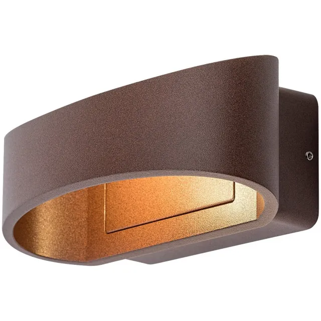 Rabalux Gerla - Buiten wandlamp, bruin, LED 9 W, IP54, 3000 K, 77180